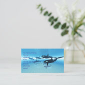 De Jacht Visitekaartje (Staand voorkant)