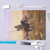 "De jachtpartij" van Charles Russell Tissuepapier (Craft)