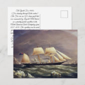 De jachtvos 1900s briefkaart (Voorkant / Achterkant)