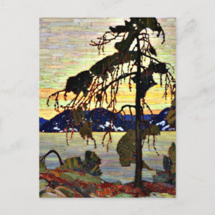 De Jack Pine, beroemd schilderij, Briefkaart