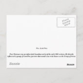 De Jack Pine Briefkaart (Achterkant)