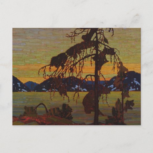 De Jack Pine Briefkaart (Voorkant)