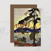 De Jack Pine, Canadees landschapsschilderij (Voorkant / Achterkant)