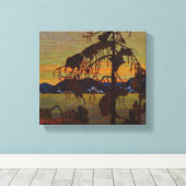 De Jack Pine Canvas Afdruk (Insitu (Houten vloer))