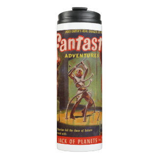 De Jack van Planeten - Sterren - Scifi - Astronaut Thermosbeker