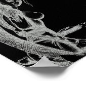 De Jaded Ones Elf Canvas Print (B&W) (Hoek)