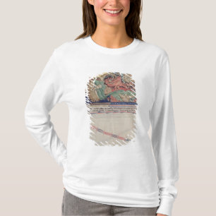 De jagen van de hel slikken de rode draak t-shirt