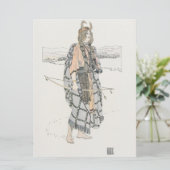 De jager (door Ann Macbeth) Kaart (Staand voorkant)