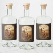 De Jager Likeurfles Etiket (Flessen)