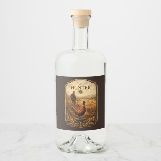 De Jager Likeurfles Etiket (Voorkant)