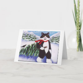 DE JAGER VAN DECEMBER FEESTDAGEN KAART