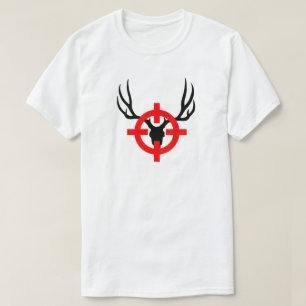 De Jager van herten - Bullseye T-shirt