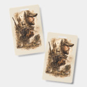 De jagerbond – Duitse draadharige pointer Badge (Voor- en achterkant)