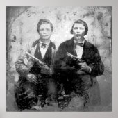 DE JAMES BROTHERS: FRANK EN JESSE POSTER (Voorkant)