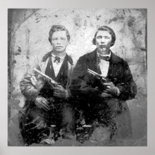 DE JAMES BROTHERS: FRANK EN JESSE POSTER