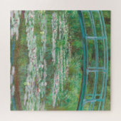 "DE JAPANESE VOETBRIDGE" VAN CLAUDE MONET PUZZZL LEGPUZZEL (Horizontaal)