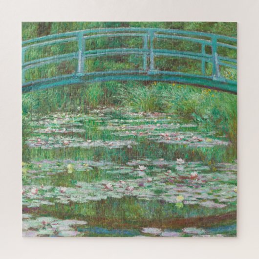 "DE JAPANESE VOETBRIDGE" VAN CLAUDE MONET PUZZZL LEGPUZZEL (Verticaal)