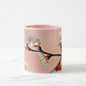 De Japanse Abrikozen bloesems Mok (Midden)