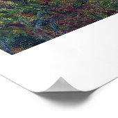 De Japanse Bridge Claude Monet cool, oud, meester Poster (Hoek)