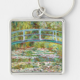 De Japanse brug 1899 Claude Monet Sleutelhanger