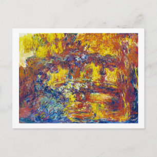 De Japanse brug Claude Monet Briefkaart