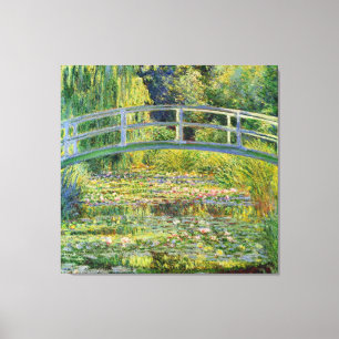 De Japanse Brug - Claude Monet Canvas Afdruk