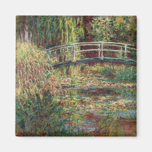 De Japanse brug Claude Monet Magneet