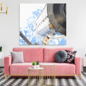 De Japanse drukmodule Kibo Canvas Afdruk (Insitu (Woonkamer))