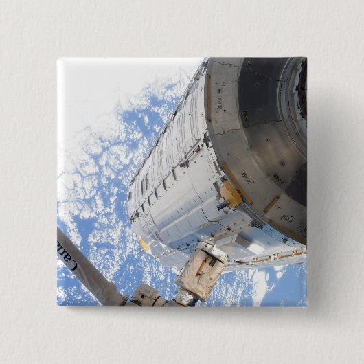 De Japanse drukmodule Kibo Vierkante Button 5,1 Cm (Voorkant)