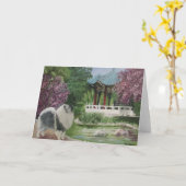 De Japanse Kaarten van de Nota van de Tuin (Gele Bloem)