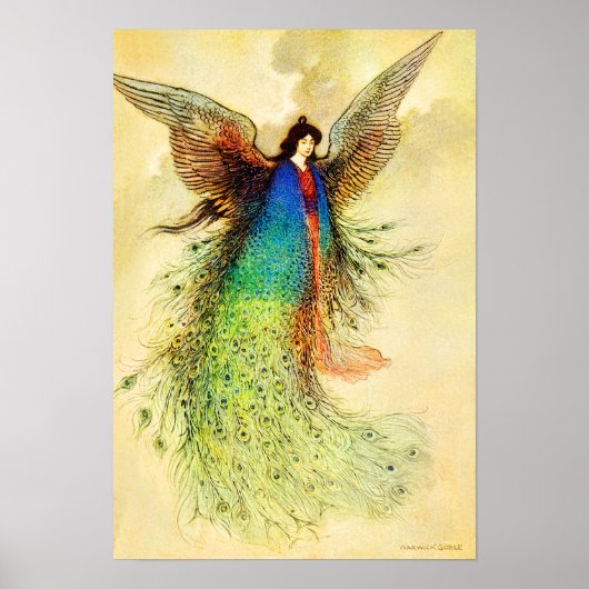 De Japanse Maan Maiden Fairy Poster (Voorkant)