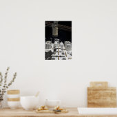 De Japanse proefmodule Blootgestelde faciliteit Poster (Keuken)