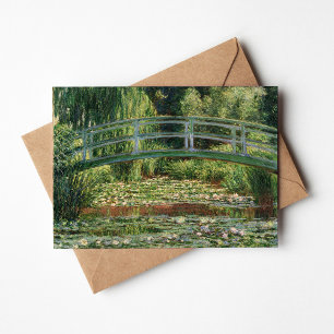 De Japanse voetbalbrug   Claude Monet Kaart
