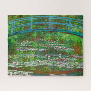 De Japanse voetbrug van After Claude Monet Legpuzzel