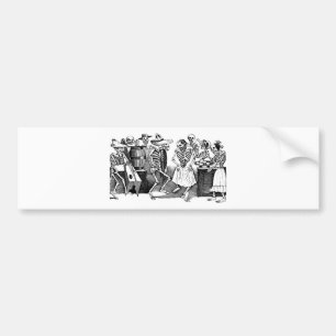 "De Jarabe dansen in de andere wereld" Bumpersticker