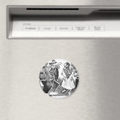 "De Jarabe dansen in de andere wereld" Magneet (Insitu (Vaatwasser))