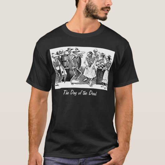 "De Jarabe dansen in de andere wereld" T-shirt (Voorkant)