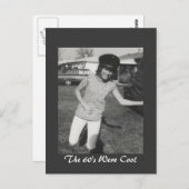 De jaren 60 waren cool briefkaart (Voorkant / Achterkant)