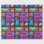 De jaren '90 cadeaupapier (Vlak)