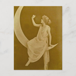 De jaren negentig briefkaart