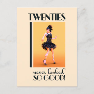 De jaren twintig zagen er nog nooit zo goed uit Vi Feestdagenkaart