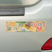 De jaren zeventig herstellen bumpersticker (Op auto)
