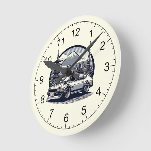 De JDM Classic (Tijdloos ontwerp) Ronde Klok (Hoek)