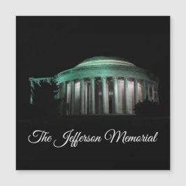 De Jefferson Memorial in de nacht van Magnet