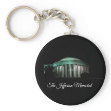 De Jefferson Memorial 's nachts