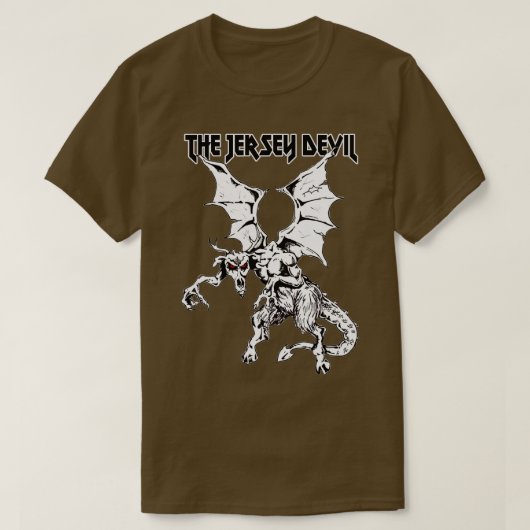 De Jersey Devil 1 T-shirt (Design voorkant)