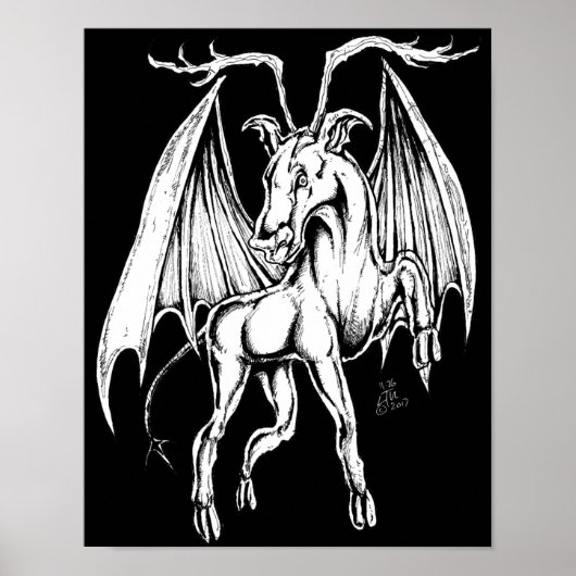 De Jersey Devil Poster (Voorkant)