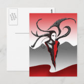 De jester briefkaart (Voorkant / Achterkant)