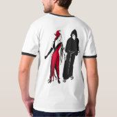De Jester en de Monk T-shirt (Achterkant)