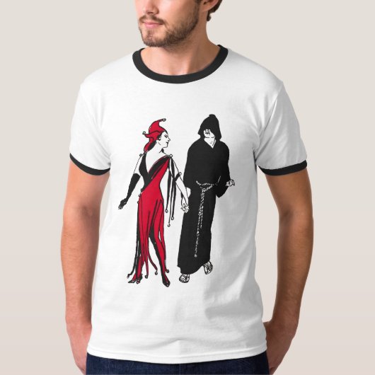 De Jester en de Monk T-shirt (Voorkant)